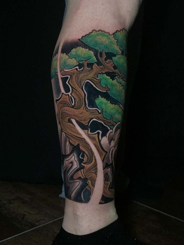 japanase tattoo albero