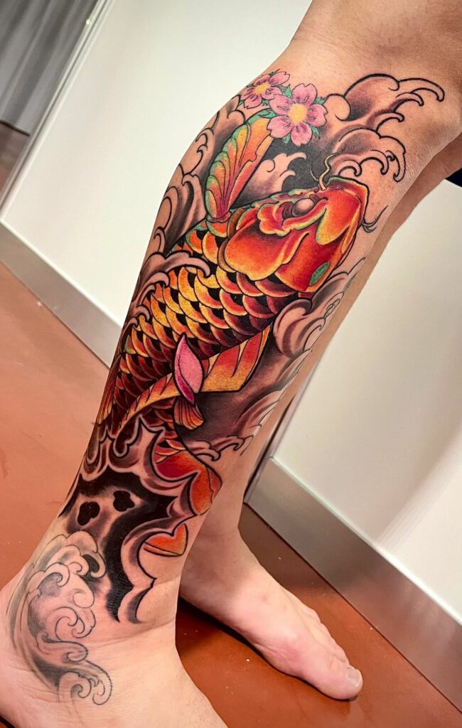 japanase tattoo carpa koi