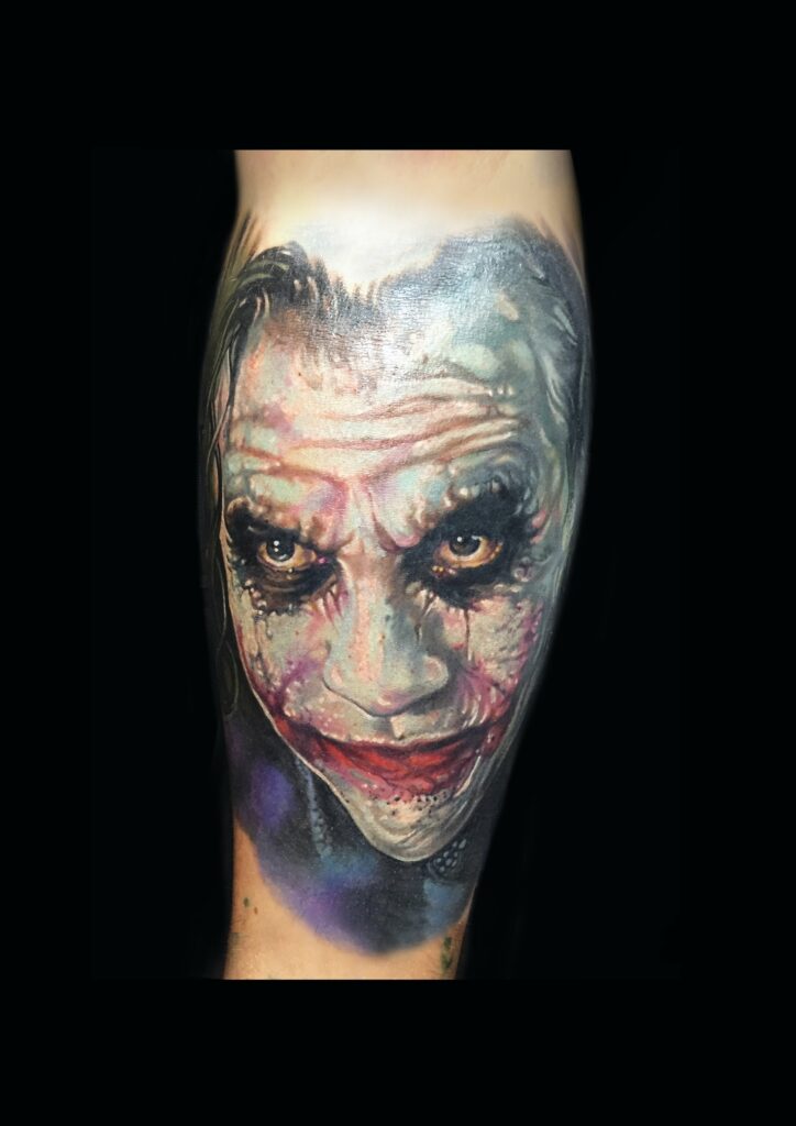 realismo tattoo joker